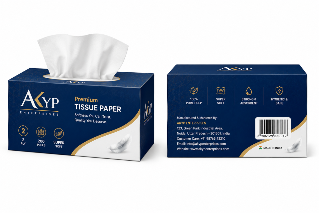 Why Premium Tissue Paper Matters for Your Home and Business akyp premium 2 ply facial tissue cube box, 50 pulls, pack of 2 (total 100 sheets)
